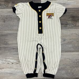 Majestic Black and White Striped Kids One Piece